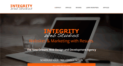 Desktop Screenshot of integritywebstudios.com