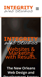 Mobile Screenshot of integritywebstudios.com